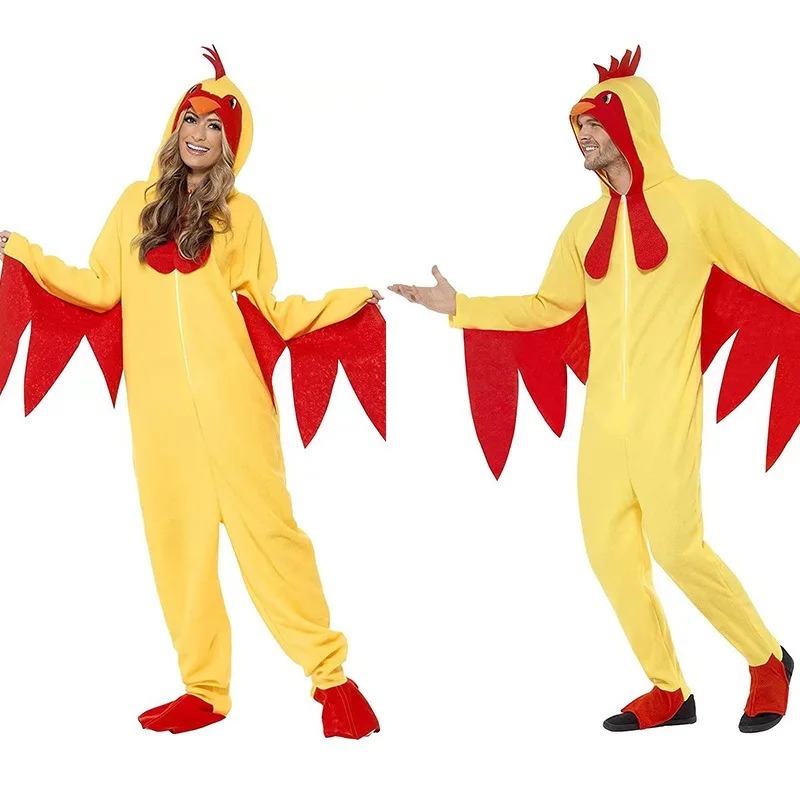Halloween Rooster Costume Men  - Romper Playsuit Women ulasan dan harga
