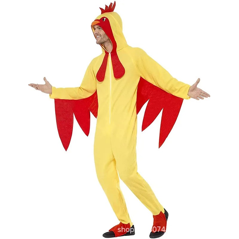 Halloween Rooster Costume Men  - Romper Playsuit Women ulasan dan harga