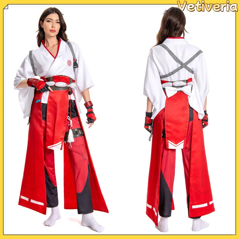 Game OW Kiriko Cosplay Costume - Romper Playsuit Women ulasan dan harga
