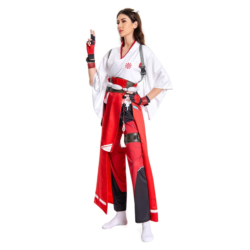 Game OW Kiriko Cosplay Costume - Romper Playsuit Women ulasan dan harga